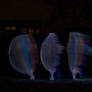 Lightpainting gemalt von Andrea Maaßen